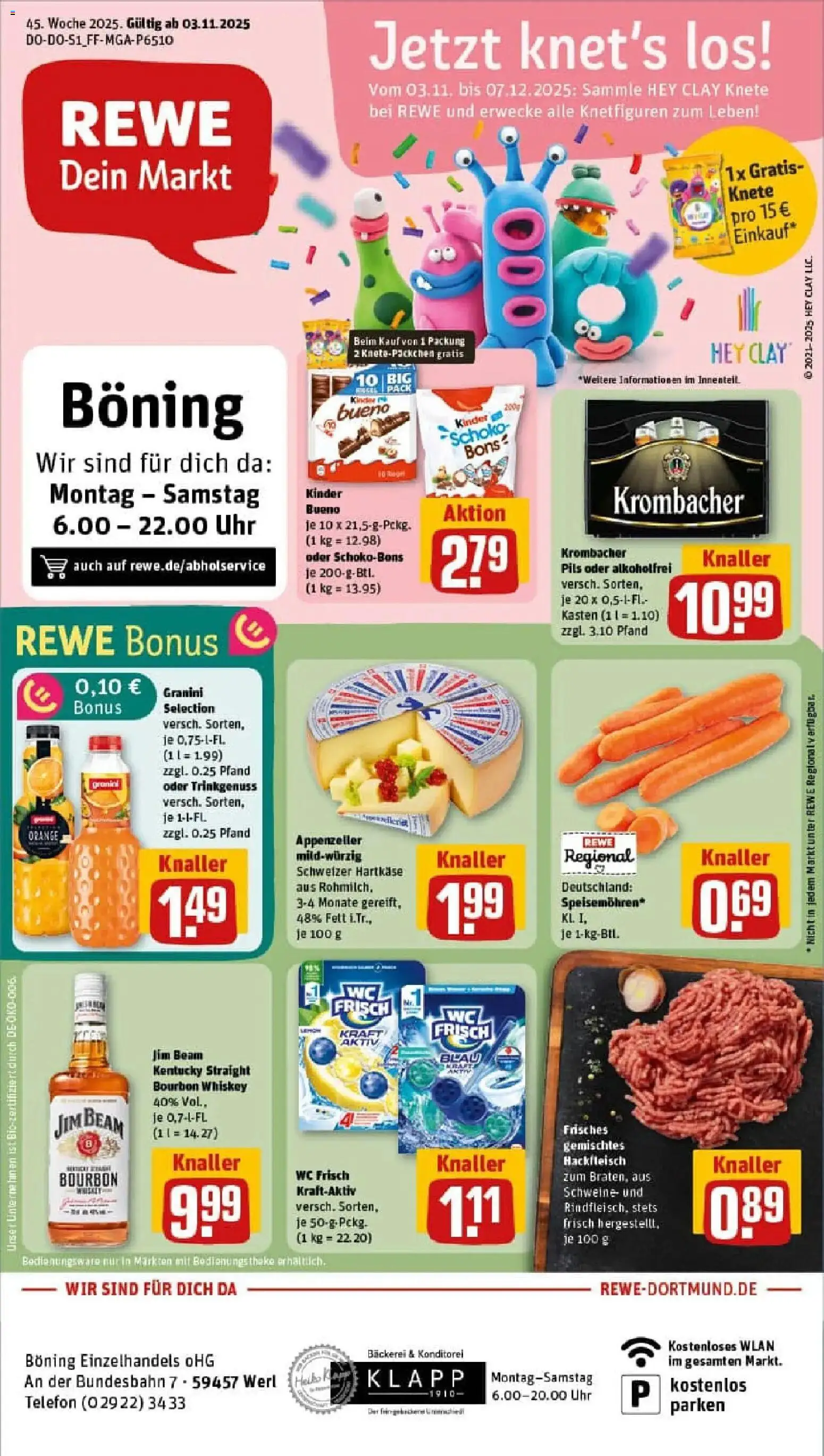 Vorschau von dem Prospekt des Geschäftes Rewe, gültig ab dem 02.11.2025