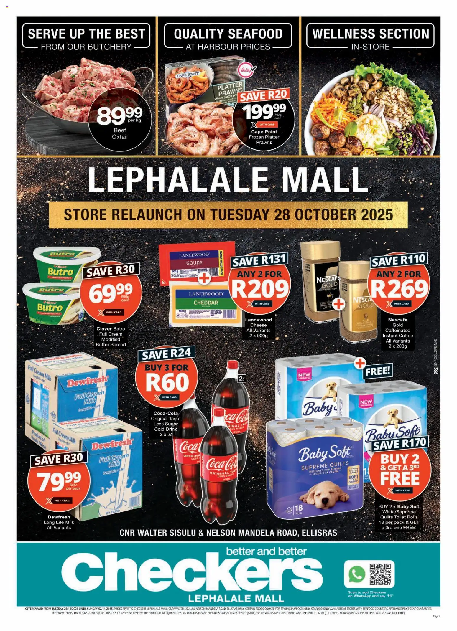 Preview of Checkers flyer valid from 28/10/2025