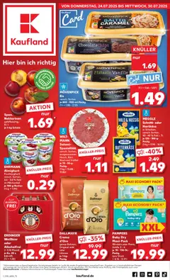Vorschau von dem Prospekt des Geschäftes Kaufland, gültig ab dem 24.07.2025