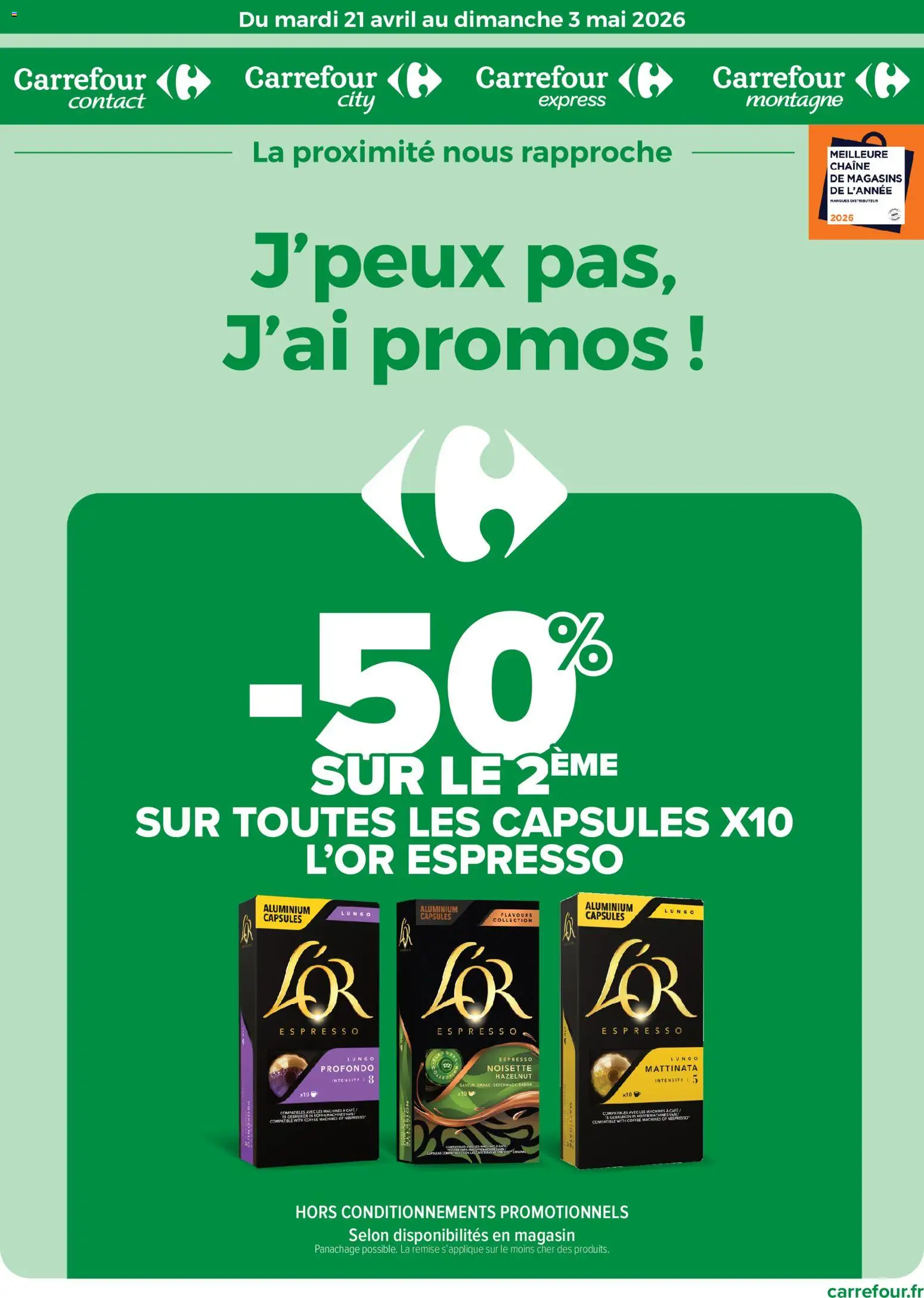 Prévisualisation de Carrefour contact catalogue du magasin Carrefour contact formulaire valide 21/04/2026