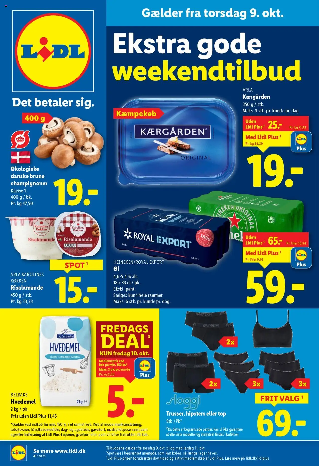 Lidl tilbudsavis gyldig fra 05/10/2025 - side 1
