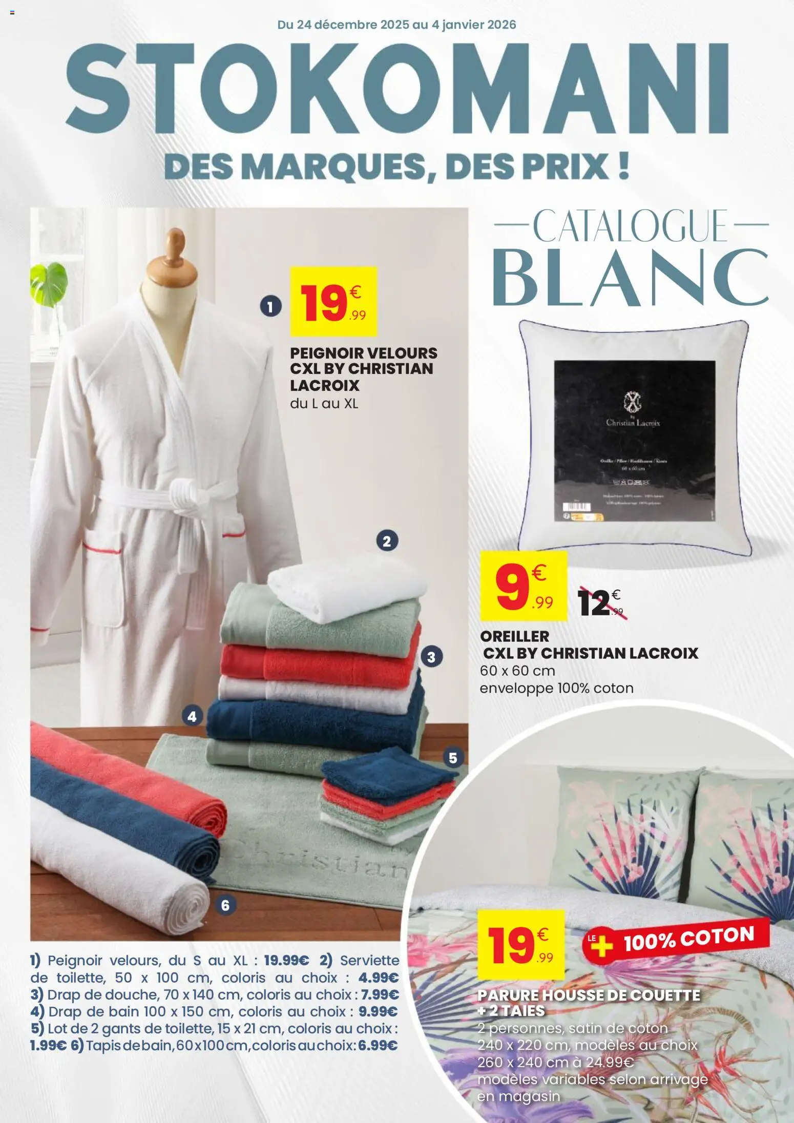 Prévisualisation de Catalogue du magasin Stokomani formulaire valide 24/12/2025