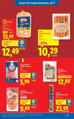 Previzualizarea de cataloage: Lidl Catalog nou valabil de la 17.11.2025 | Pagina: 25