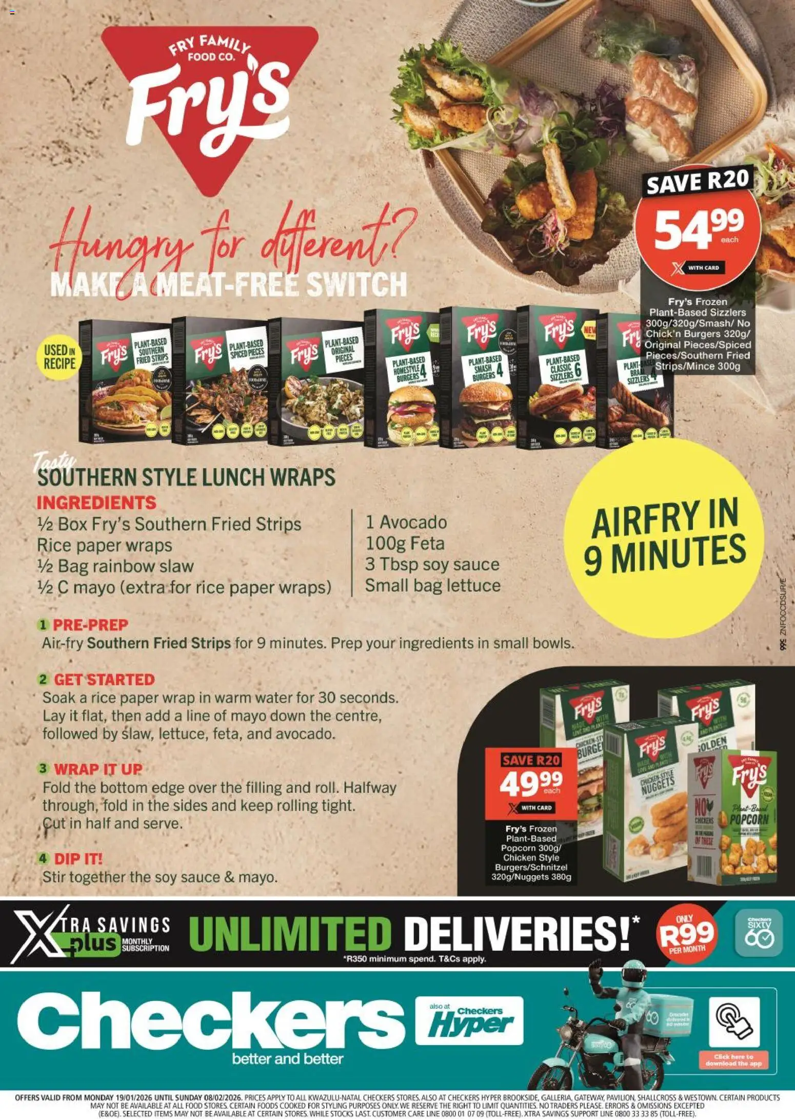 Preview of Checkers flyer valid from 18/01/2026