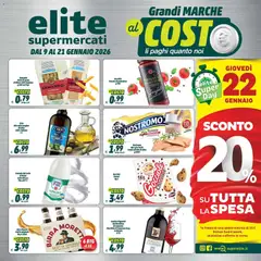 Anteprima dell'opuscolo Attuale volantino dal negozio Elite Supermercati valido da 09/01/2026