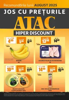 Previzualizarea de cataloage: Auchan Catalog - ATAC Hiper Discount valabil de la 01.08.2025