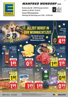 Vorschau von dem Prospekt des Geschäftes Edeka, gültig ab dem 07.12.2025