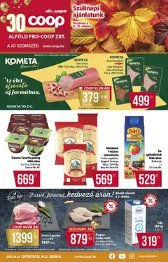 COOP - Alföld Pro-Coop Zrt. - Abc szuper megtekintése, amely érvényes 2025.10.16.-től