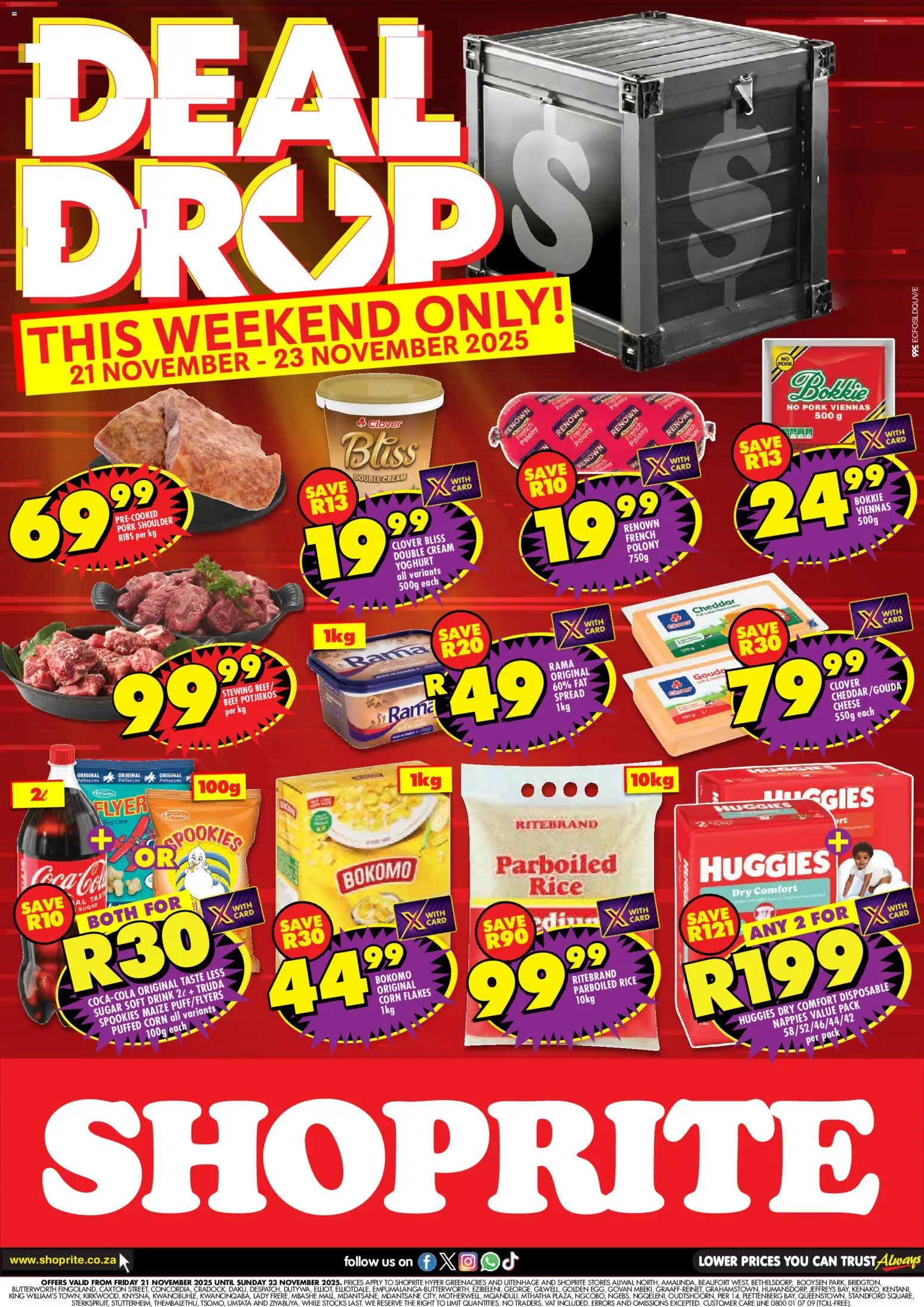 Preview of Shoprite flyer valid from 21/11/2025
