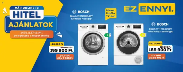 Euronics - Akciós újság Euronics megtekintése, amely érvényes 2025.11.27.-től