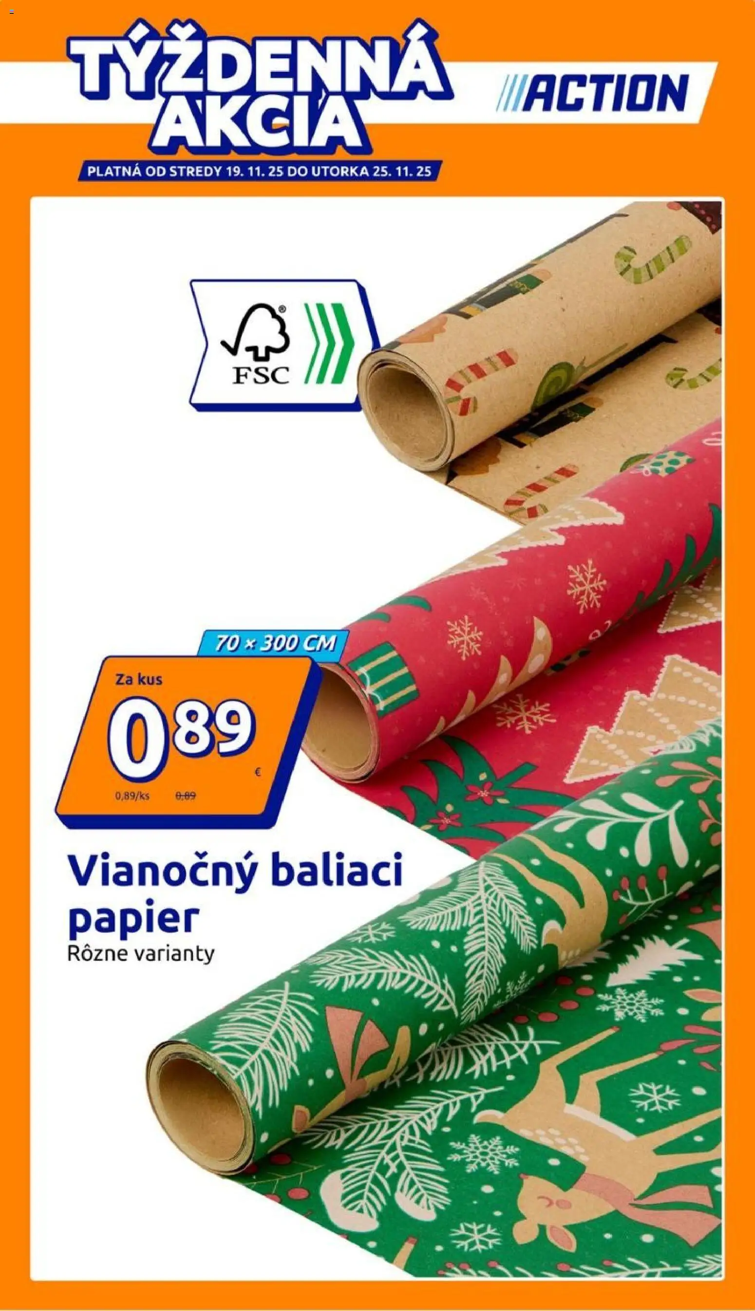 Náhľad Action letáku platného od 19.11.2025