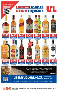 Preview of Ultra Liquors flyer valid from 01/12/2025