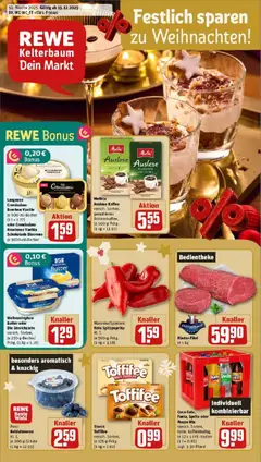 Vorschau von dem Prospekt des Geschäftes Rewe, gültig ab dem 15.12.2025