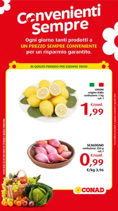 Anteprima dell'opuscolo Volantino Convenienti Sempre dal negozio Conad valido da 14/01/2026