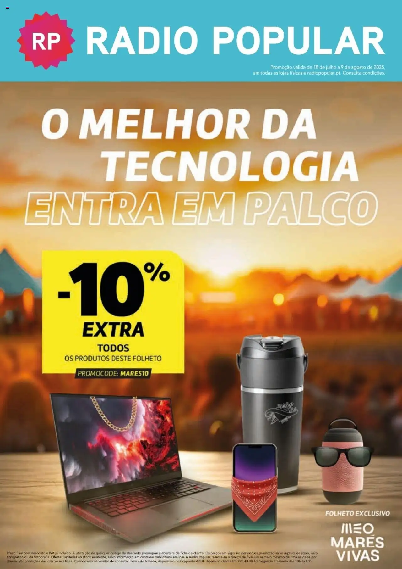 Radio Popular Folheto de 18/07/2025 - catálogo esta semana - página 1