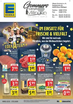 Vorschau von dem Prospekt des Geschäftes Edeka, gültig ab dem 21.12.2025