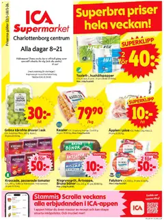 Förhandsgranska reklamblad Motala från butik ICA Supermarket gäller från 12/01/2026