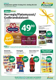 Forhåndsvis Joker kundeavis fra butikk Joker gyldig fra 24/03/2026