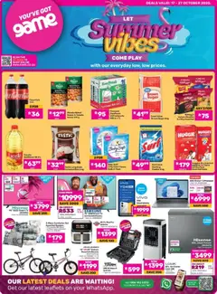 Preview of Game flyer valid from 17/10/2025