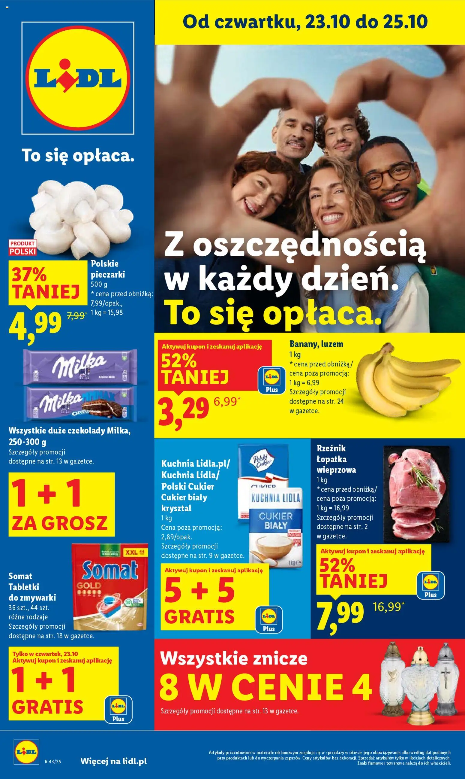 LIDL gazetka 23.10.2025 - 25.10.2025 - Najnowsza od czwartku - Numer strony 1