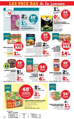 Prévisualisation de Catalogue du magasin Super U formulaire valide 04/11/2025 | Page: 20