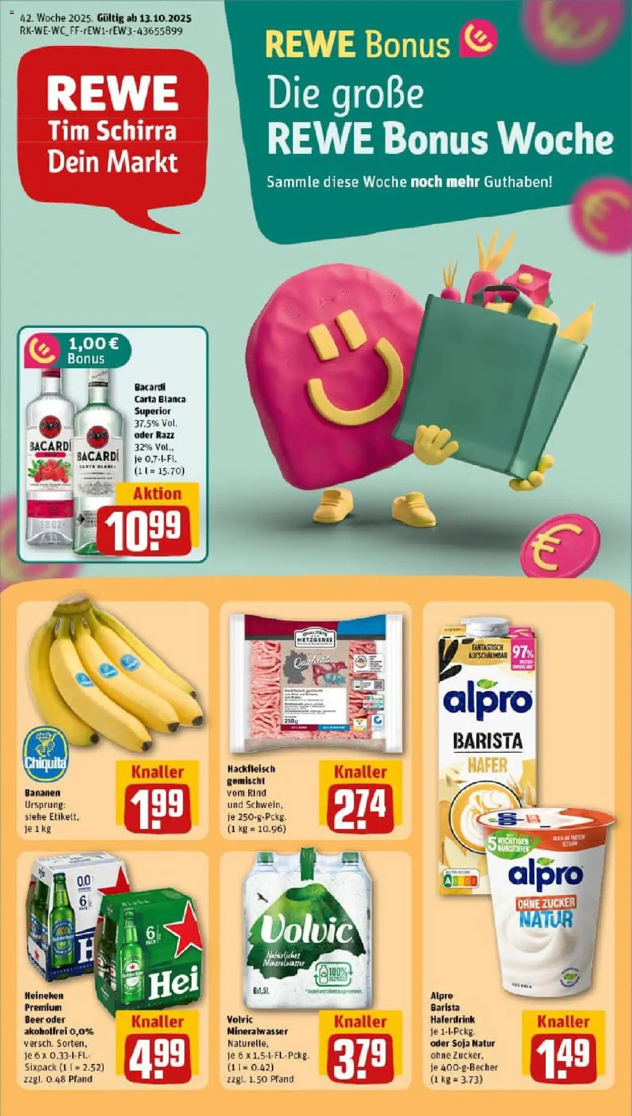 REWE Prospekt ab 13.10.2025 nächste Woche - Prospekt Trier	