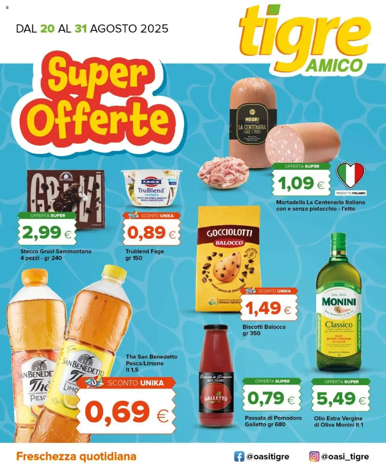 Volantino Tigre valido da 20/08/2025 numero di pagina 1