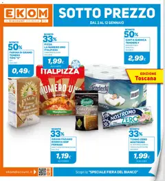 Anteprima dell'opuscolo Volantino Toscana dal negozio Ekom valido da 02/01/2026