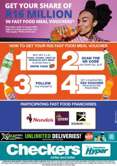 Preview of Checkers flyer valid from 19/05/2025