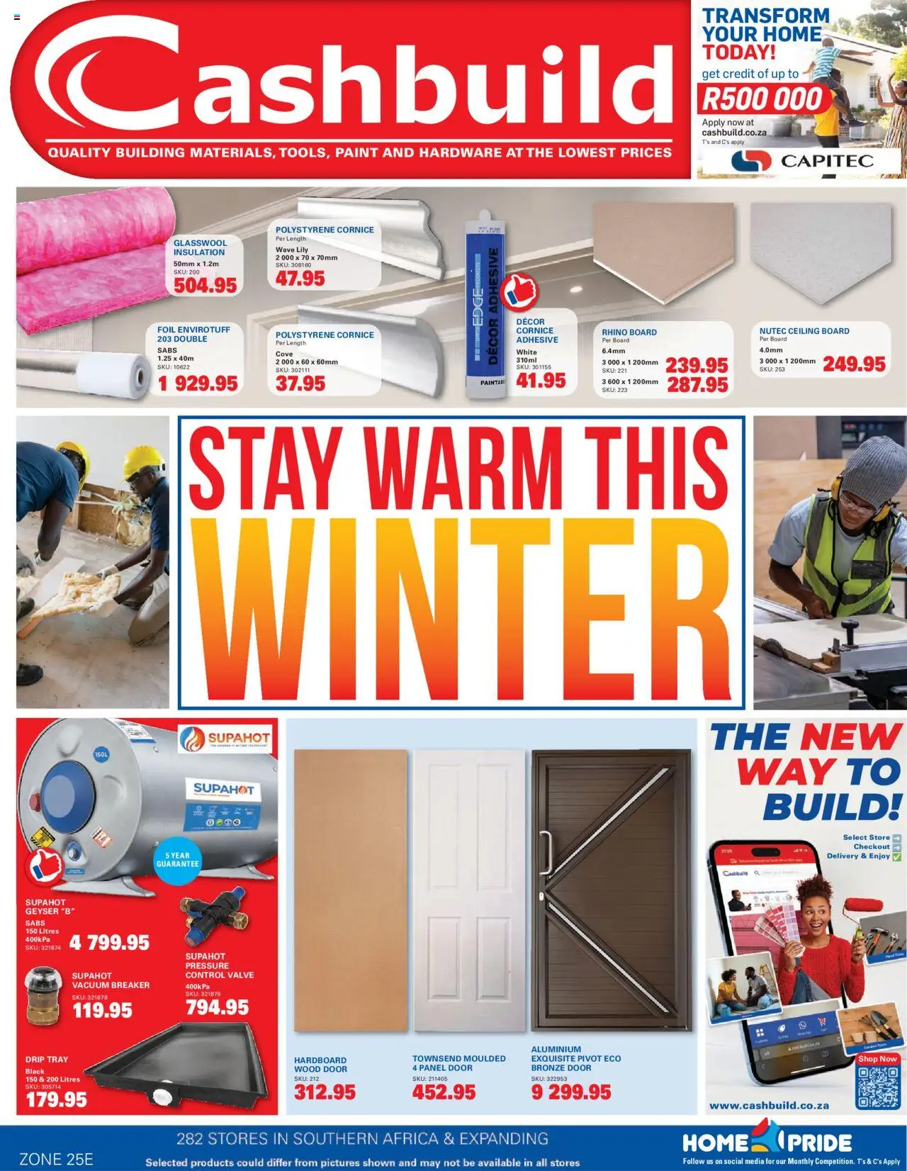 Cashbuild Western Cape - Catalogue from 21/07 - 24/08/2025 > Promotions