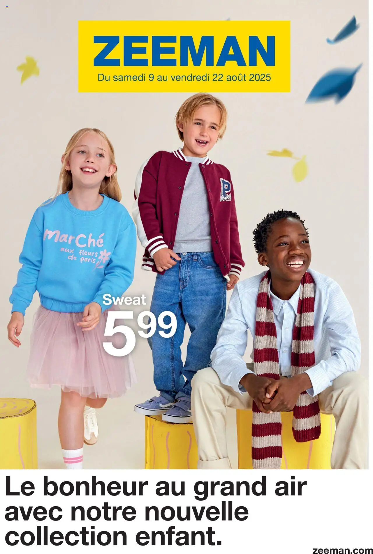 Catalogue Zeeman Été de la boutique Zeeman valable du 09/08/2025 - Page numéro 1