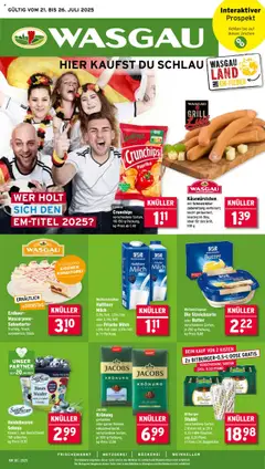 Vorschau von dem Prospekt des Geschäftes Wasgau, gültig ab dem 21.07.2025