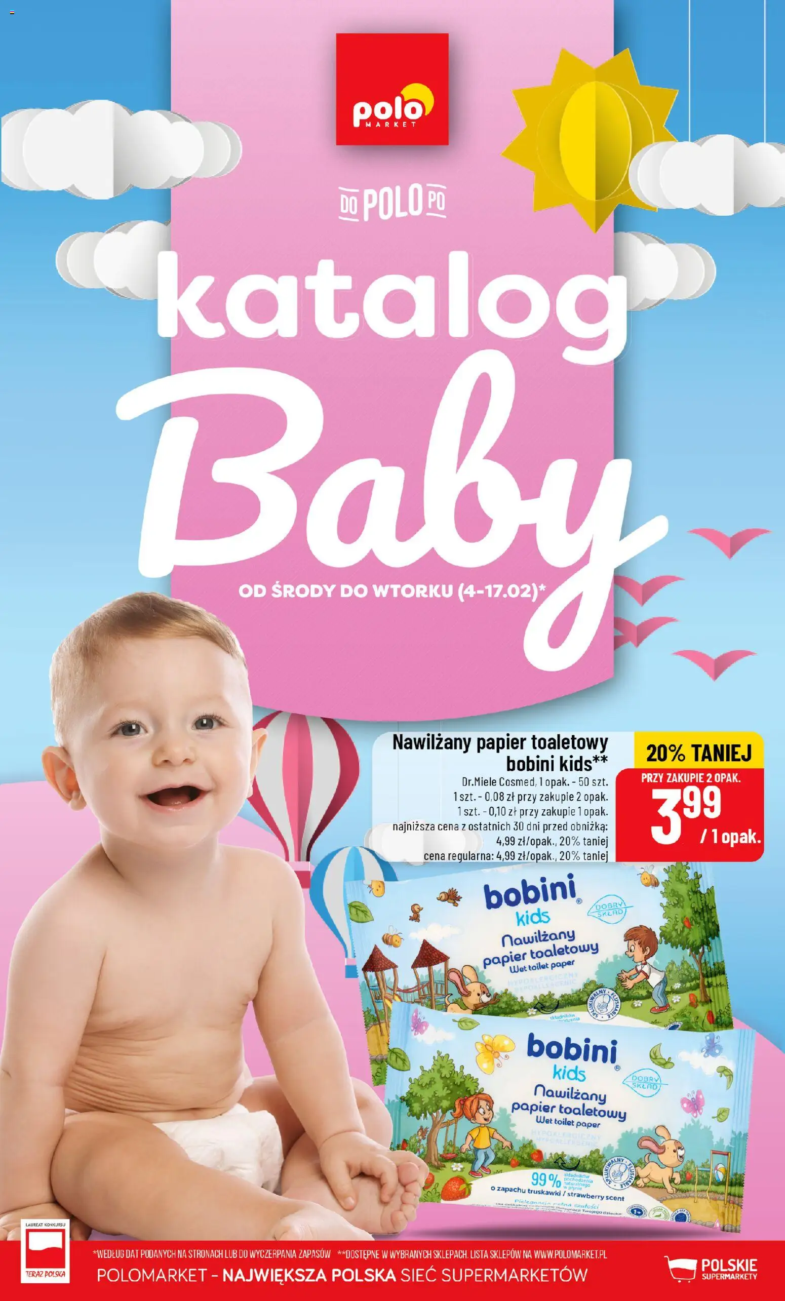 Pogląd gazetki "Baby" ze sklepu POLOmarket ważnej od 04.02.2026