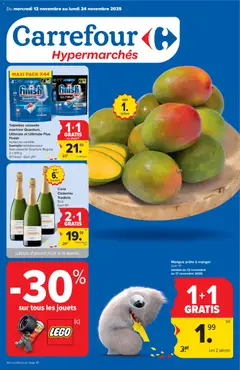 Prévisualisation de Folder de la semaine 46 du magasin Carrefour formulaire valide 12/11/2025