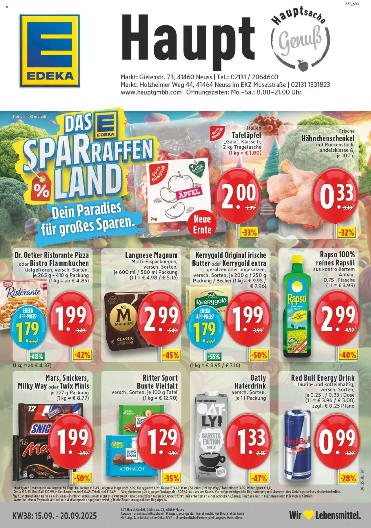 EDEKA Prospekt ab 14.09.2025 - Prospekt Neuss Online