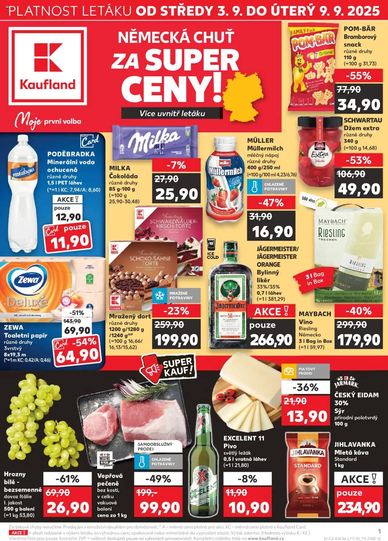  KAUFLAND Leták - Chomutov (03.09.2025) příští týden 