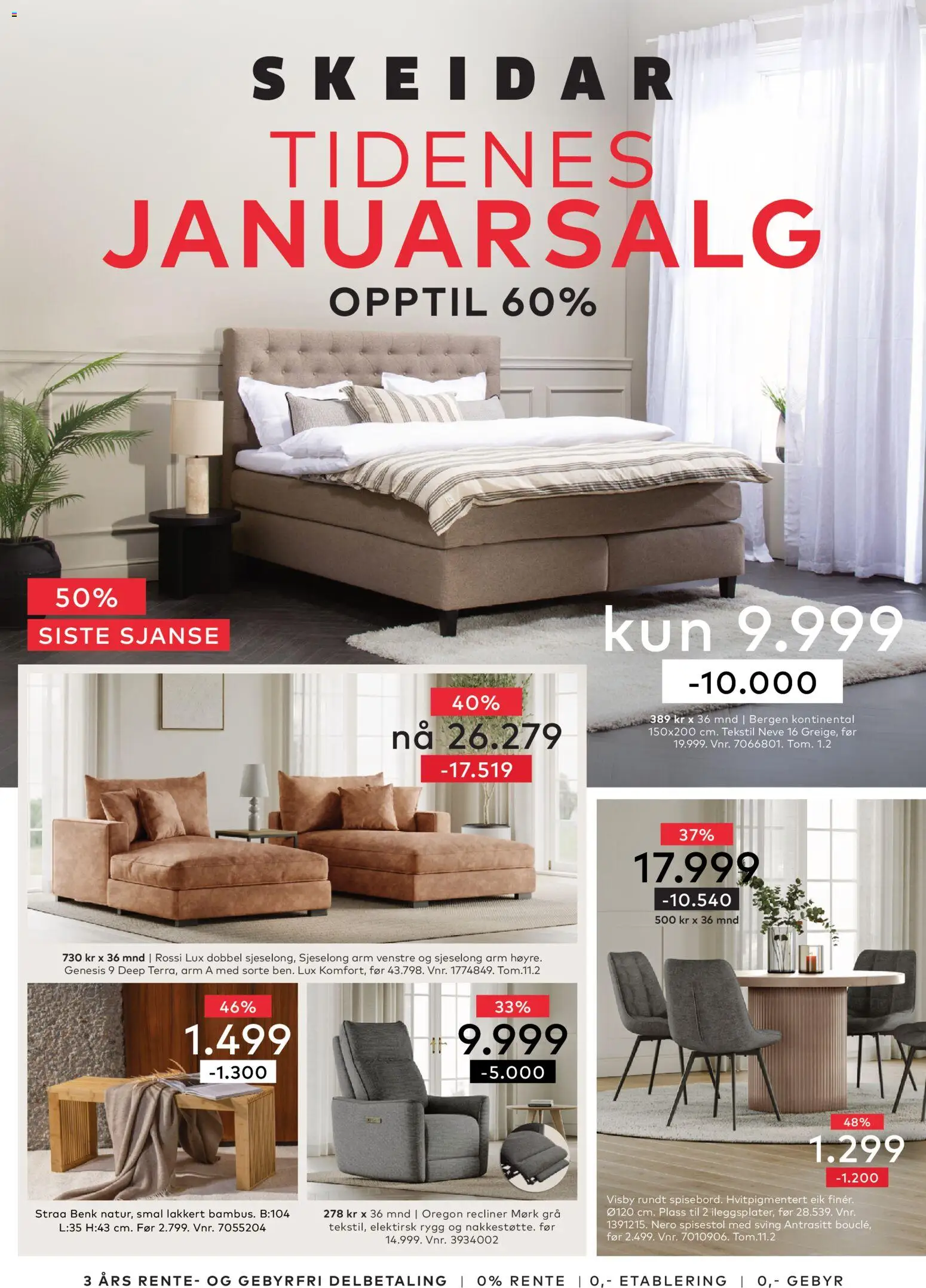 Forhåndsvis Kundeavis fra butikk Skeidar gyldig fra 26/01/2026