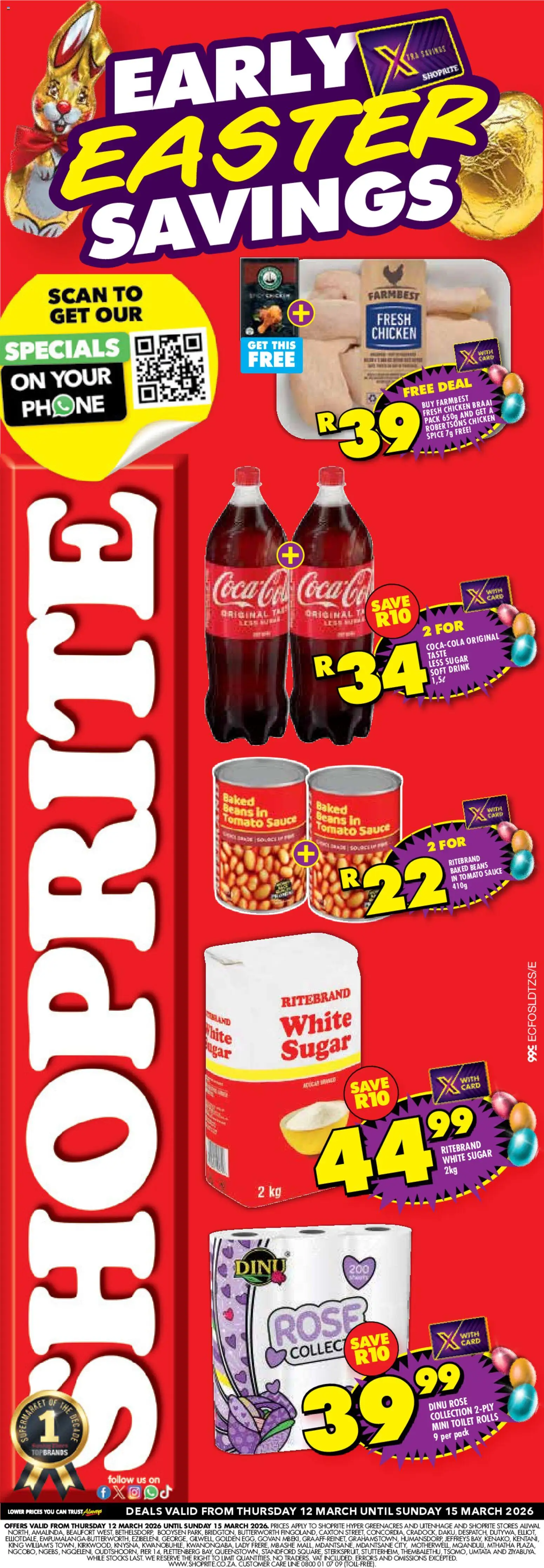 Preview of Shoprite flyer valid from 12/03/2026