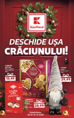 Previzualizarea de cataloage: Kaufland Foaie volantă valabil de la 03.12.2025