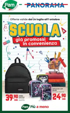 Anteprima dell'opuscolo Volantino Scuola dal negozio Panorama valido da 24/07/2025