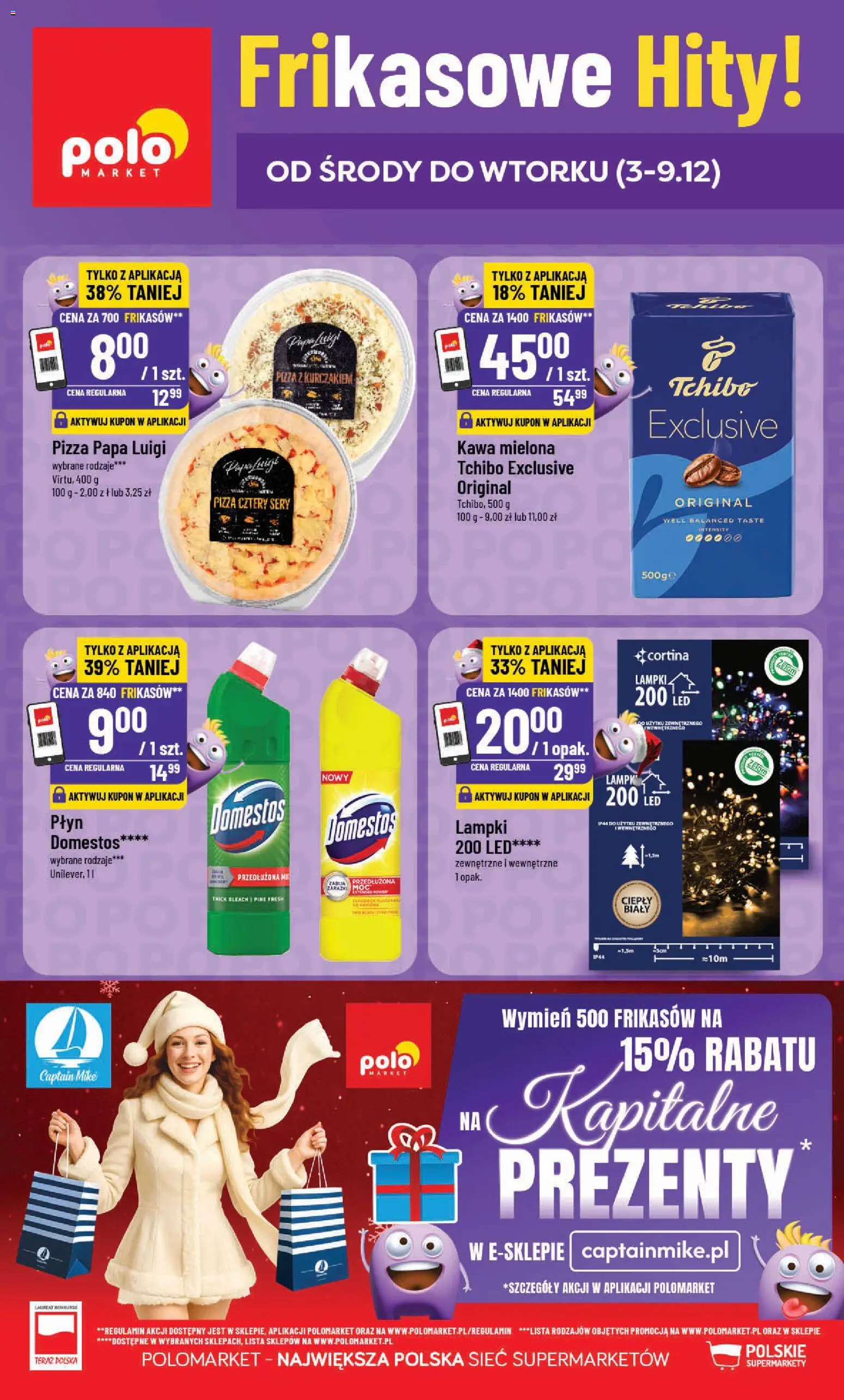 Pogląd gazetki "Frikasowe Hity" ze sklepu POLOmarket ważnej od 03.12.2025