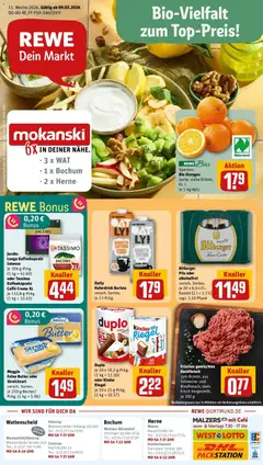 Vorschau von dem Prospekt des Geschäftes Rewe, gültig ab dem 09.03.2026