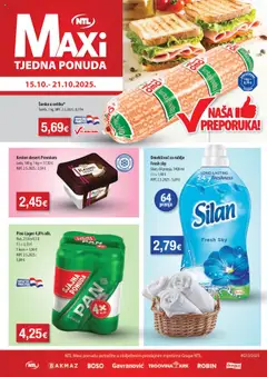 Pregled letka Katalog trgovine NTL vrijedi od 15.10.2025