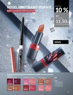 Pregled letka Katalog trgovine Avon vrijedi od 31.10.2025 | Stranica: 29