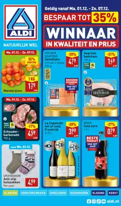 Voorbeeld van Folder week 49 van winkel Aldi geldig vanaf 01-12-2025