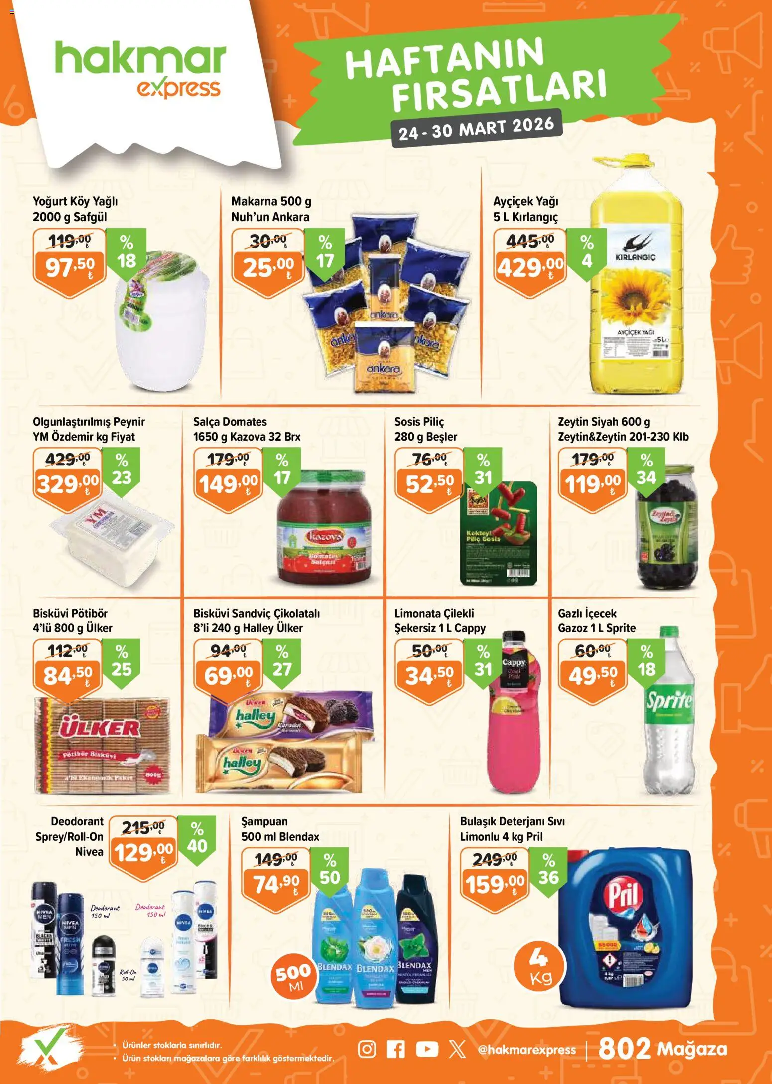 Hakmar Express Hakmar Express Katalog 24.03.2026 - Broşürünün önizlemesi