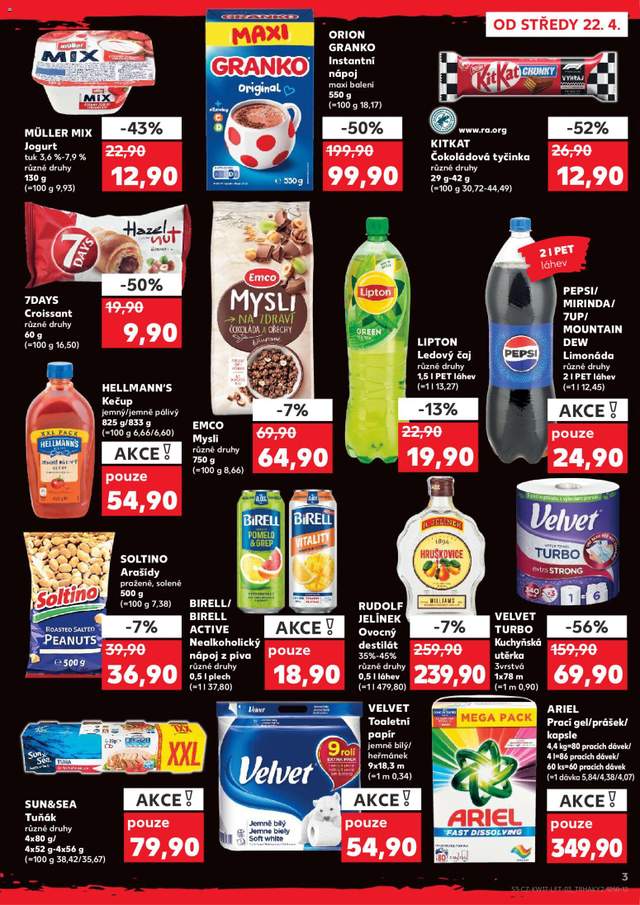 Nový Kaufland leták od 22.04.