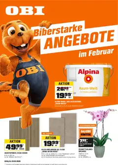 Vorschau von dem Prospekt des Geschäftes Obi, gültig ab dem 30.01.2026