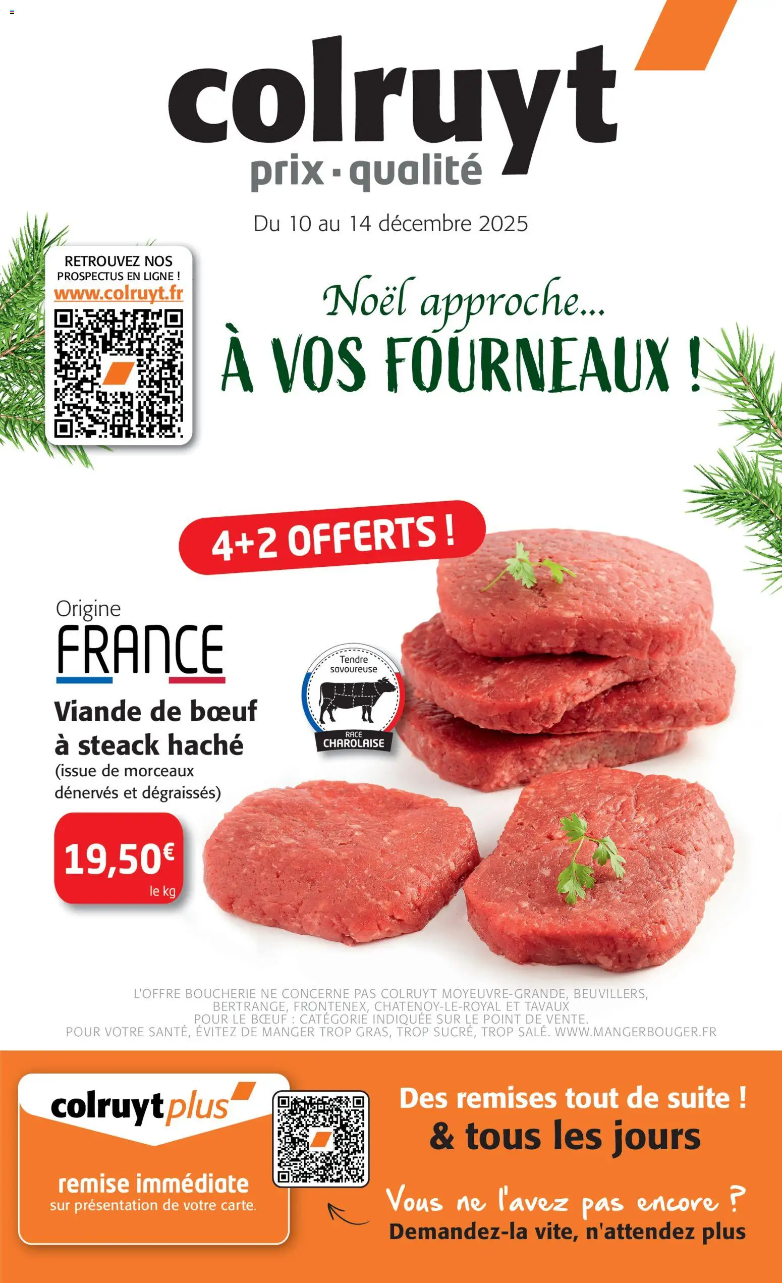 Prévisualisation de Noël approche… À VOS FOURNEAUX ! du magasin Colruyt formulaire valide 10/12/2025