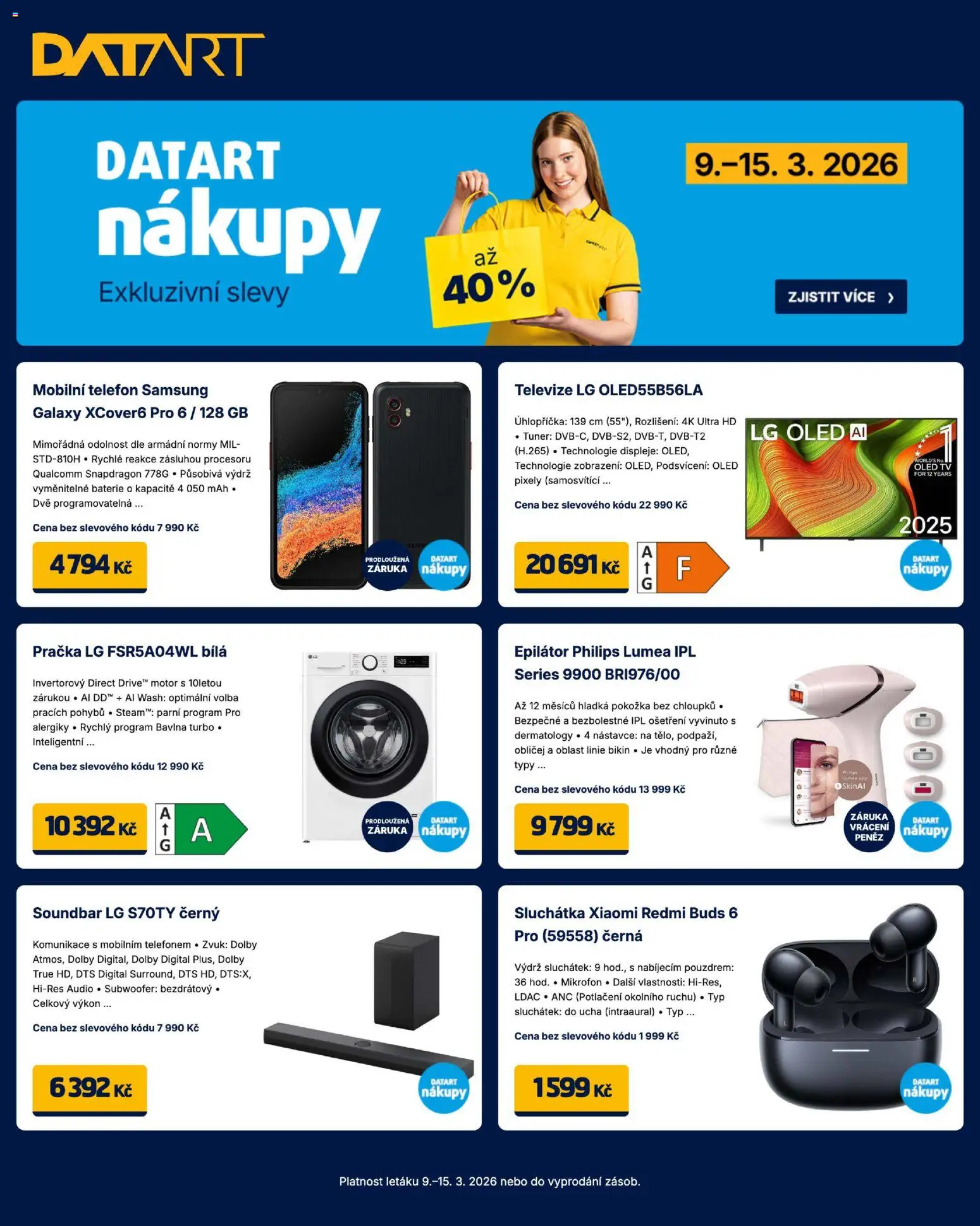 Náhled nabídky: Datart Datart leták platný od 09.03.2026